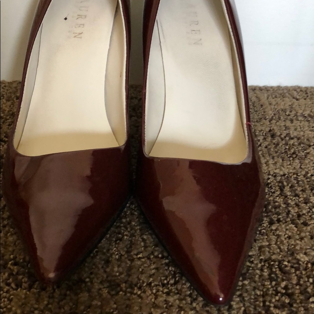 Ralph Lauren Red Heels